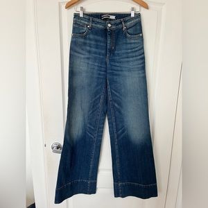 Sportmax code wide leg jeans size 26